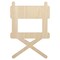 Director Movie Chair Unfinished Wood Shape Piece Cutout for DIY Craft Projects